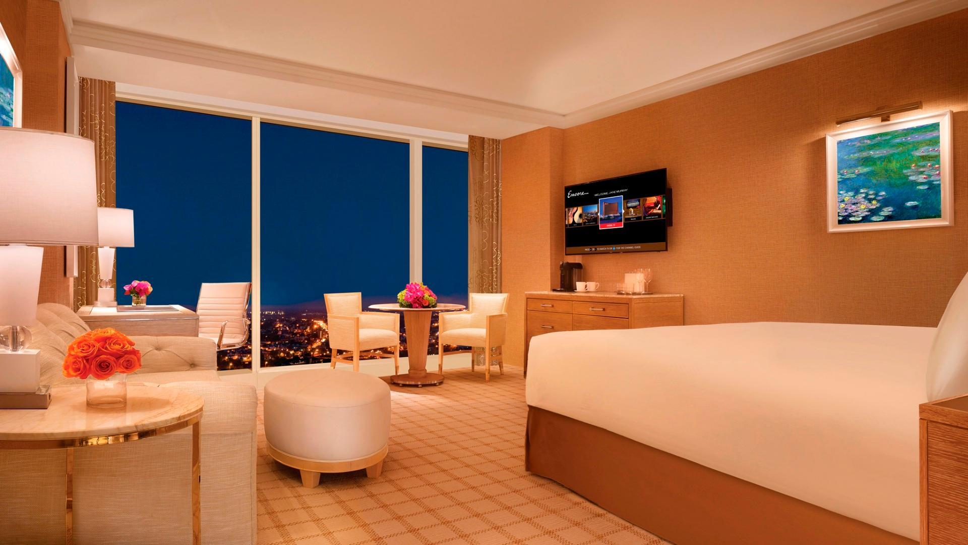 อองคอร์ บอสตัน ฮาร์เบอร์ Hotel เอเวอเรตต์ ภายนอก รูปภาพ A room at Encore