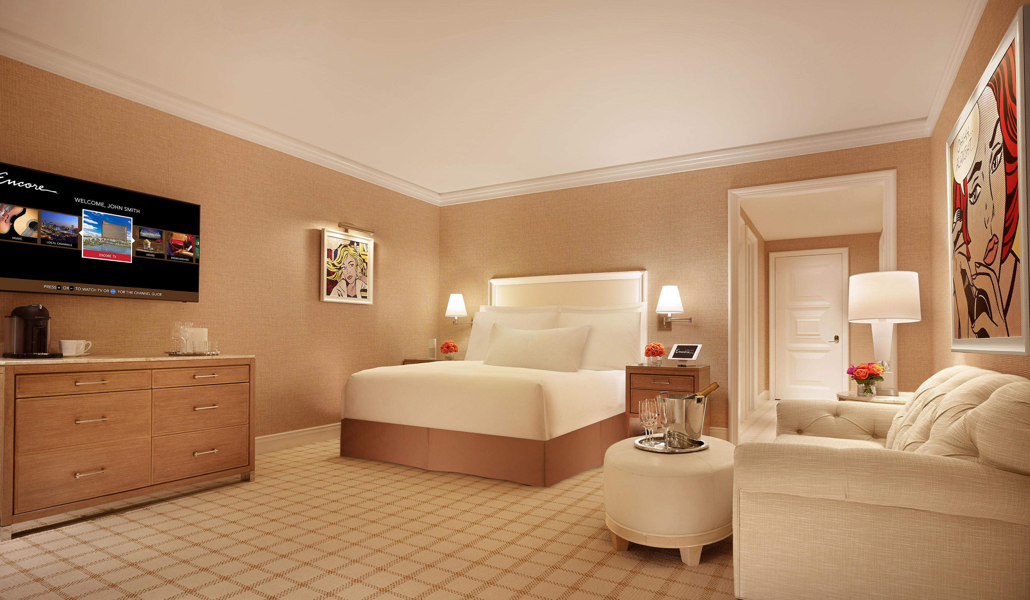 อองคอร์ บอสตัน ฮาร์เบอร์ Hotel เอเวอเรตต์ ภายนอก รูปภาพ A guest room at The St. Regis