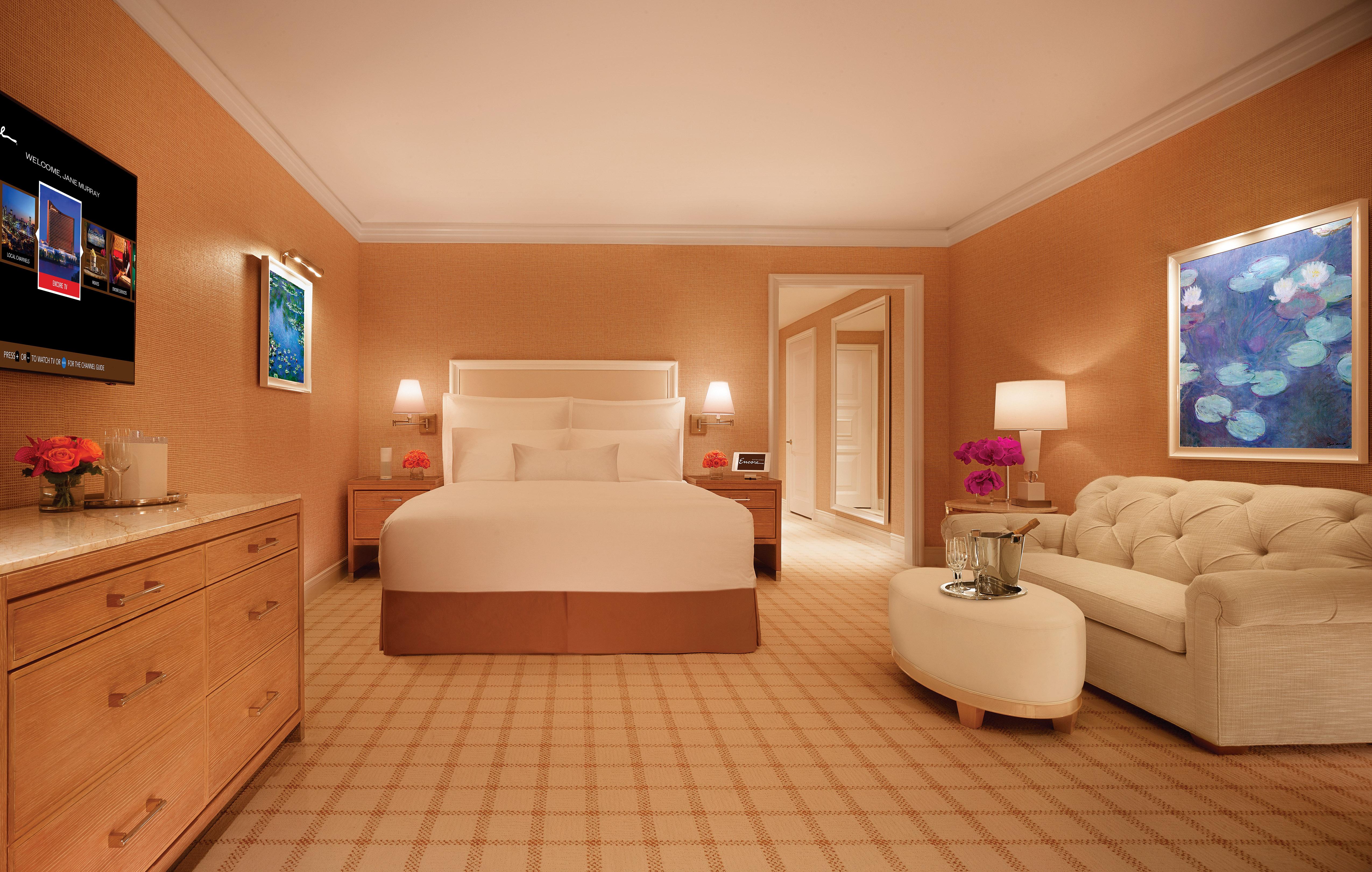 อองคอร์ บอสตัน ฮาร์เบอร์ Hotel เอเวอเรตต์ ภายนอก รูปภาพ A guest room at Encore