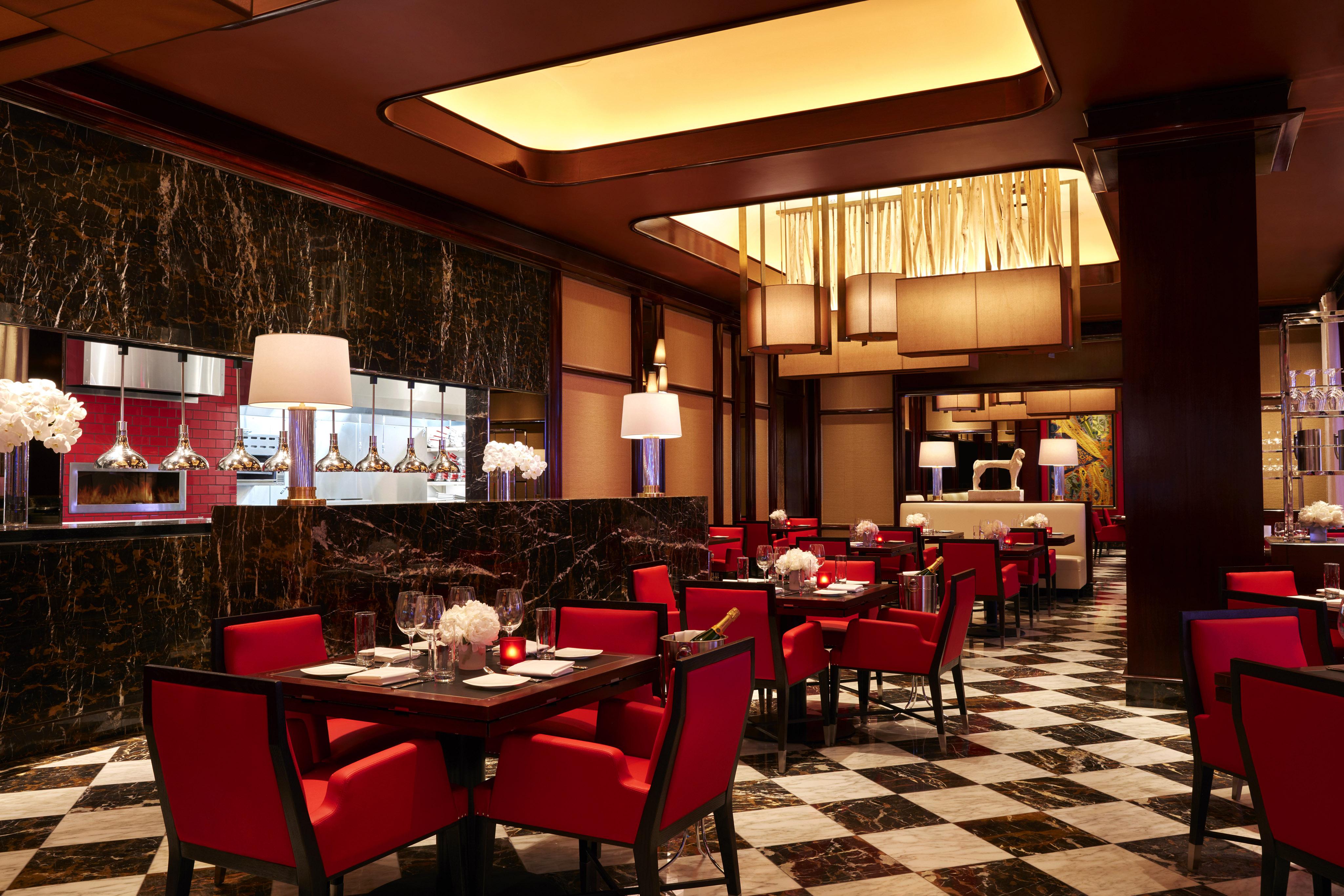 อองคอร์ บอสตัน ฮาร์เบอร์ Hotel เอเวอเรตต์ ภายนอก รูปภาพ The interior of the restaurant
